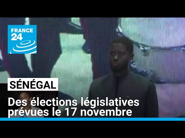 ⁣Sénégal : le président dissout l'Assemblée et convoque des élections législatives le 17 novembr