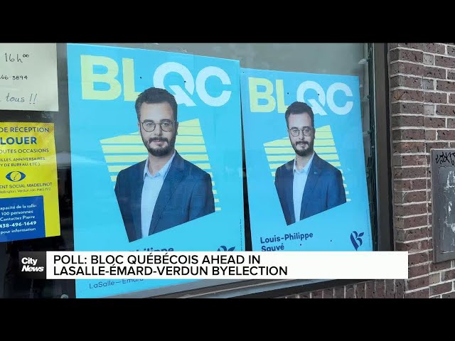 ⁣Bloc Québécois ahead in Montreal byelection: poll