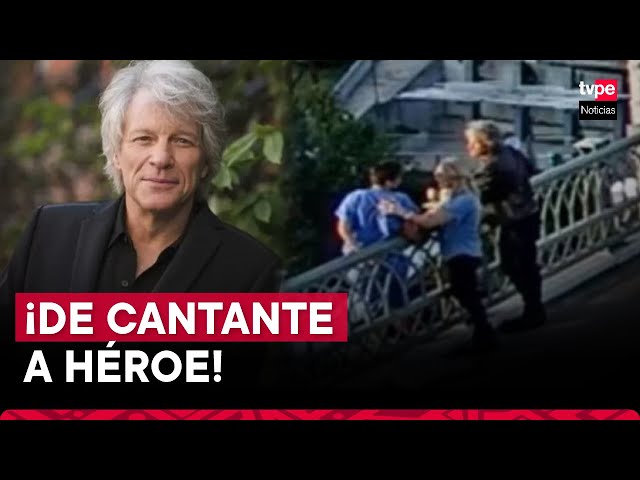 Jon Bon Jovi: así fue como el cantante estadounidense salvó una vida en un puente de Nashville