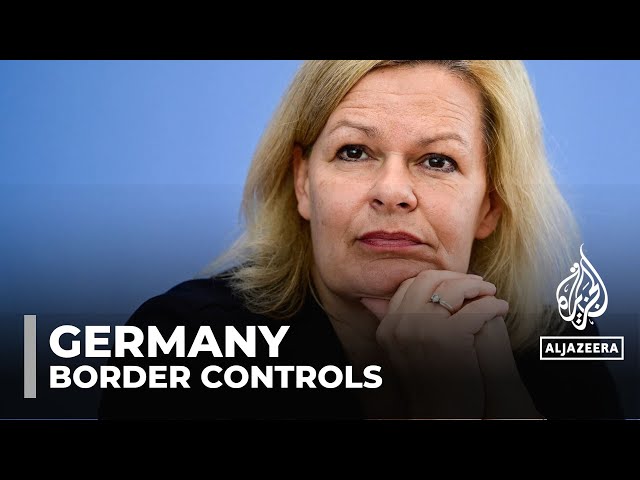 ⁣Germany announces temporary controls on all land borders