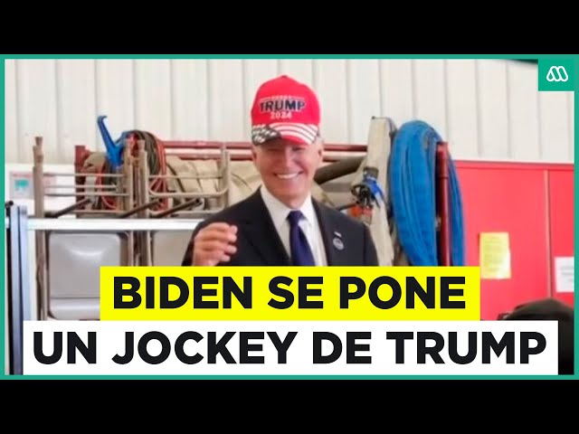 ⁣Joe Biden usa jockey de Trump: Pide unidad entre demócratas y republicanos