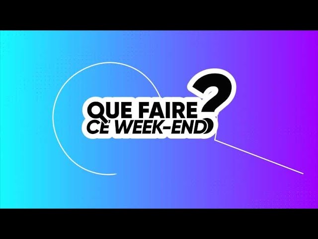 ⁣Que faire ce week-end ? - Jeudi 12 septembre 2024