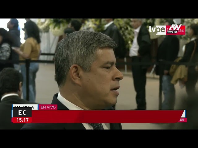 ⁣Luis Galarreta en velorio de Alberto Fujimori: "Tenemos que mantener su legado"