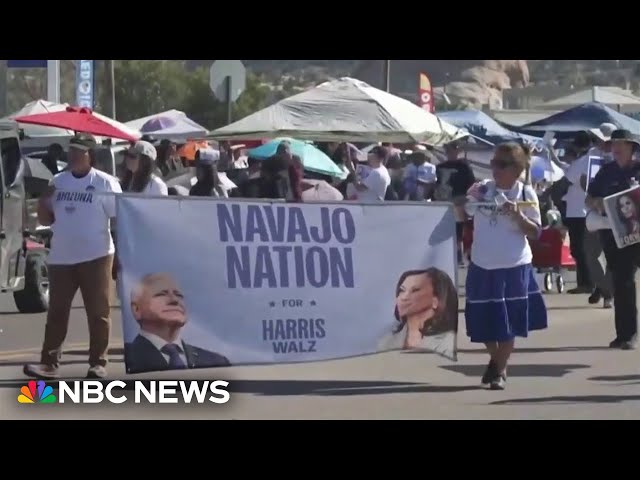 ⁣Campaigns court Native American voters in Arizona