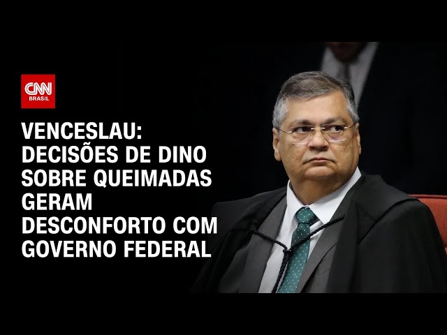 ⁣Venceslau: Decisões de Dino sobre queimadas geram desconforto com governo federal | CNN ARENA