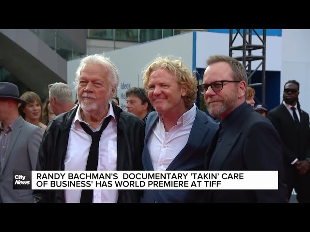 ⁣Randy Bachman premieres 'Takin' Care of Business' at TIFF