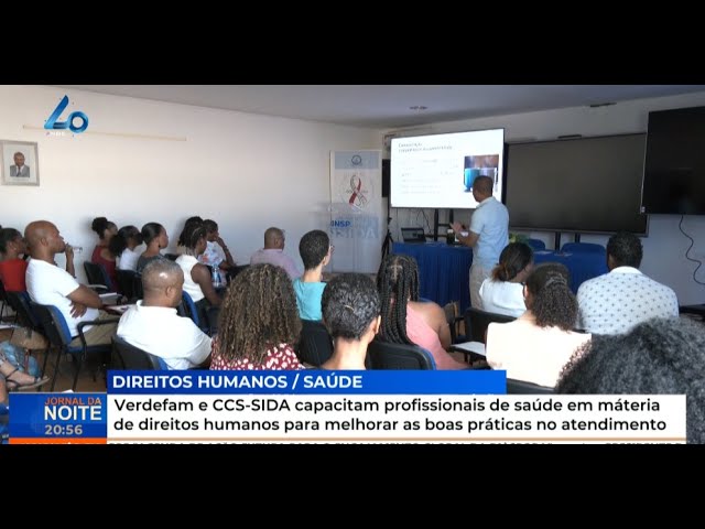 ⁣Verdefam e CCS-SIDA capacitam profissionais de saúde em matéria de direitos humanos para melhorar