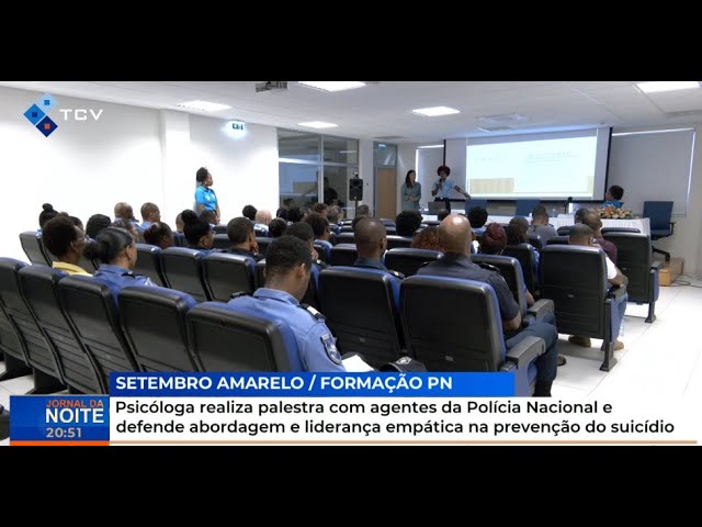 ⁣Psicóloga realiza palestra com PN e defende abordagem e liderança empática na prevenção do suicídio