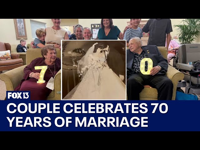 ⁣Bay Area couple celebrates 70th wedding anniversary