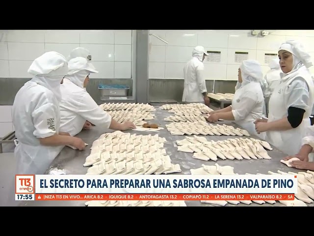 ⁣El secreto para preparar una sabrosa empanada de pino