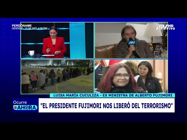 ⁣Alberto Fujimori: políticos y simpatizantes se hicieron presente en su velorio