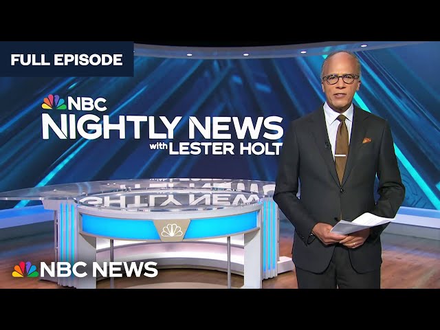 ⁣Nightly News Full Broadcast - Sept. 13