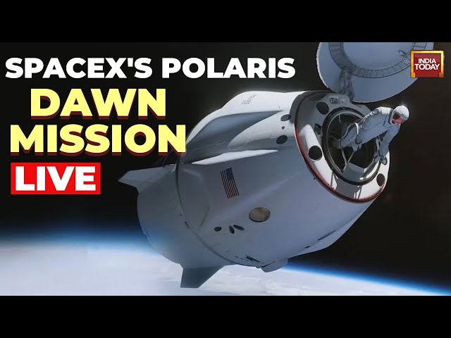 ⁣SpaceX Mission LIVE:  SpaceX's Polaris Dawn Mission 'Launch' With A Billionaire On Bo