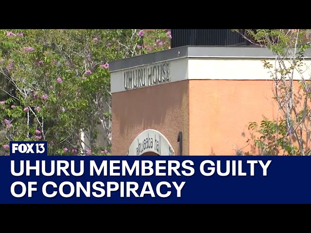 ⁣Uhuru members convicted in federal conspiracy case