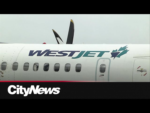 ⁣WestJet making progress on repairing planes damaged in Calgary hailstorm