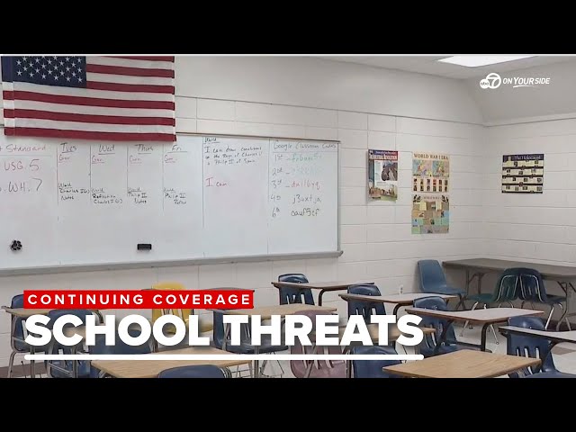 ⁣Police presence increases as school districts across Arkansas receive threats