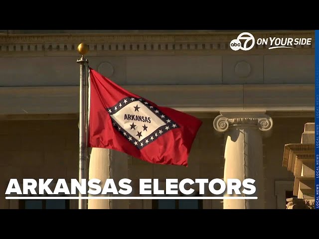 ⁣Technicality may jeopardize Arkansas electors in presidential vote