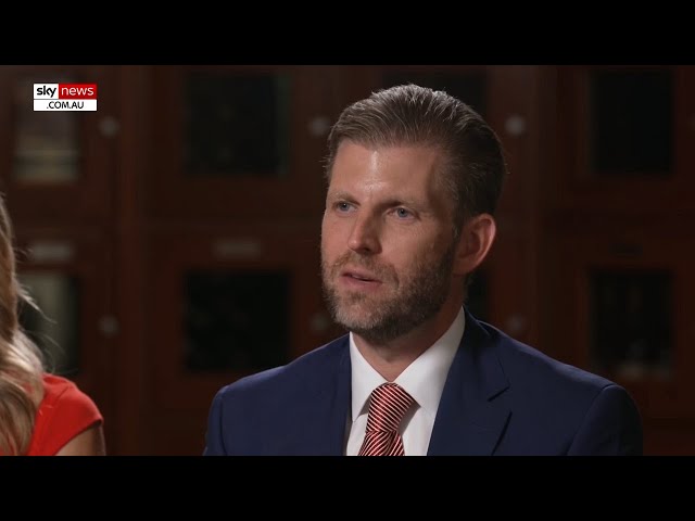 ‘Emotionally numb’: Eric Trump’s raw thoughts on online abuse