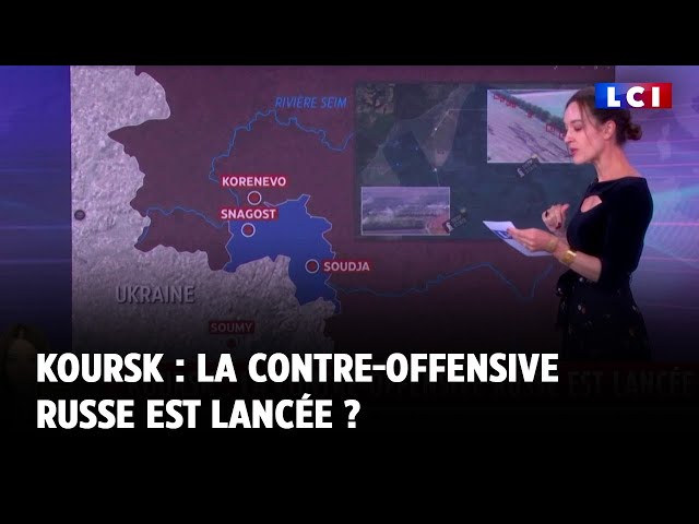 ⁣Koursk : la contre-offensive russe est lancée ?