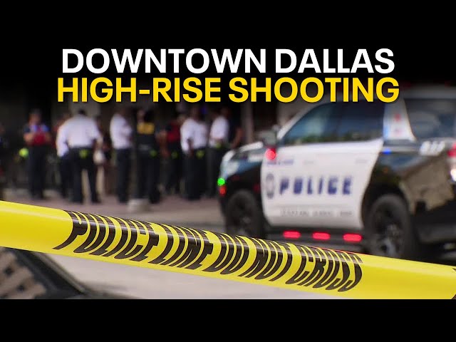 ⁣Downtown Dallas shooting at apartment building leaves 3 injured, including DISD student