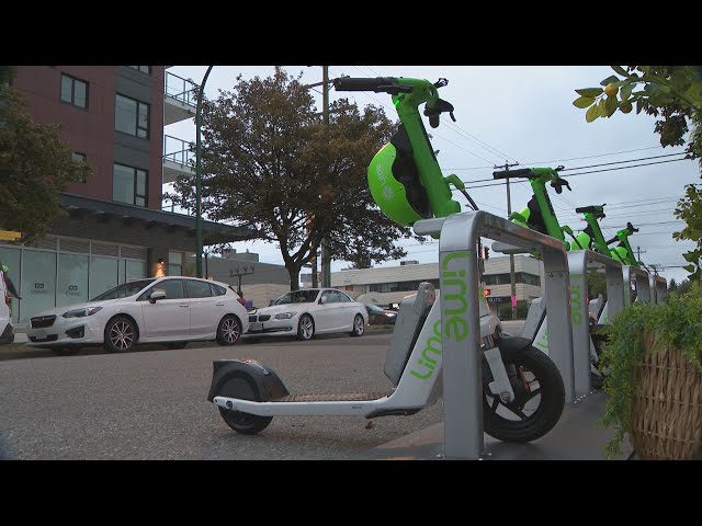 ⁣Vancouver officially launches e-scooter program