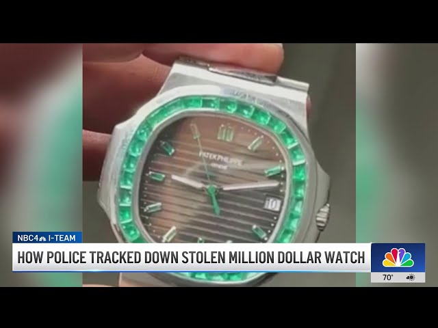 ⁣How police tracked down stolen million dollar watch