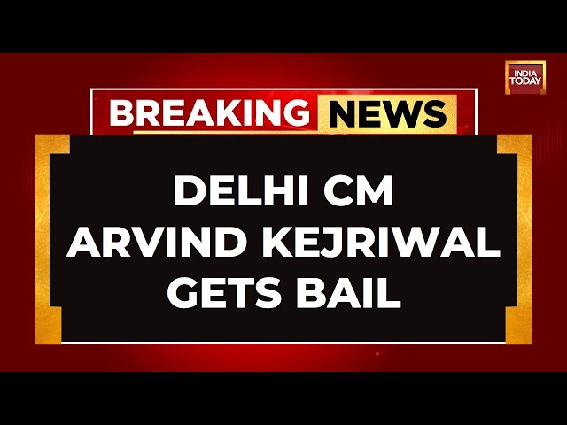 ⁣Big Relief For Delhi CM Arvind Kejriwal: Supreme Court Grants Bail To Arvind Kejriwal | India Today