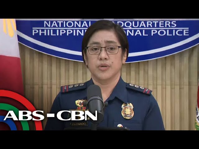 PNP Spokesperson PCol. Jean Fajardo holds press conference | ABS-CBN News