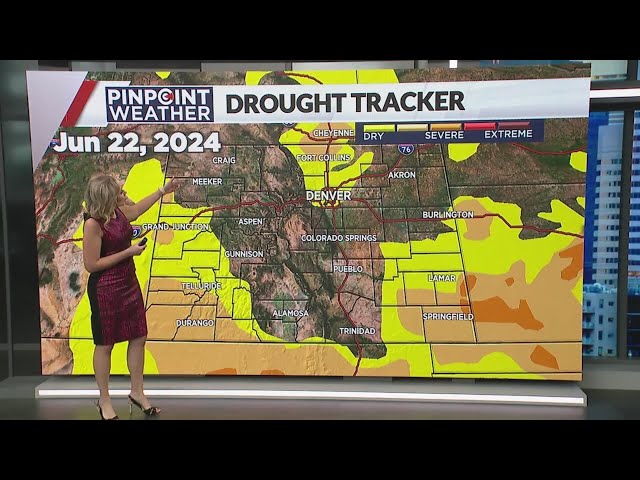 ⁣Dry weather is fueling Colorado wildfires