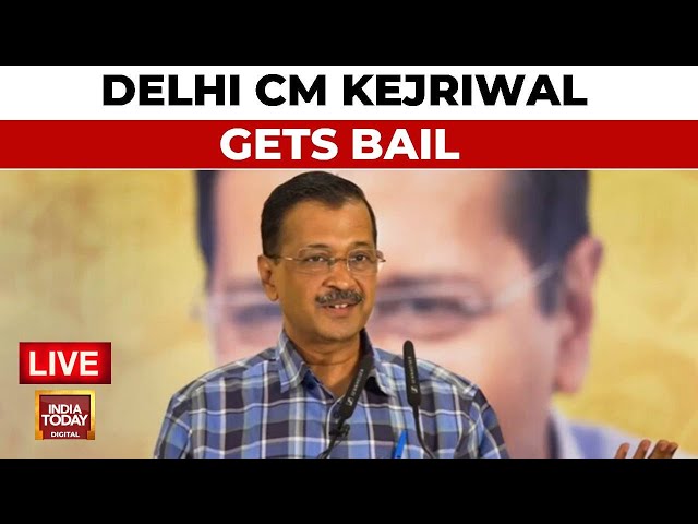 ⁣Big SC Decision On Arvind Kejriwal LIVE | Arvind Kejriwal Gets Bail | Arvind Kejriwal Breaking News