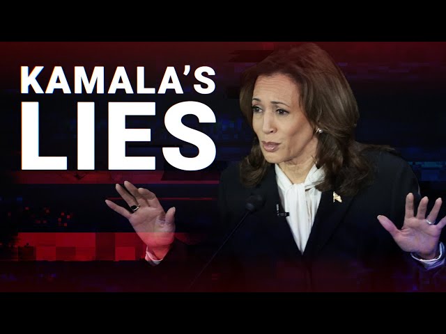 ⁣Kamala’s lies: The worst lies that went unchecked by ABC moderators during the debate