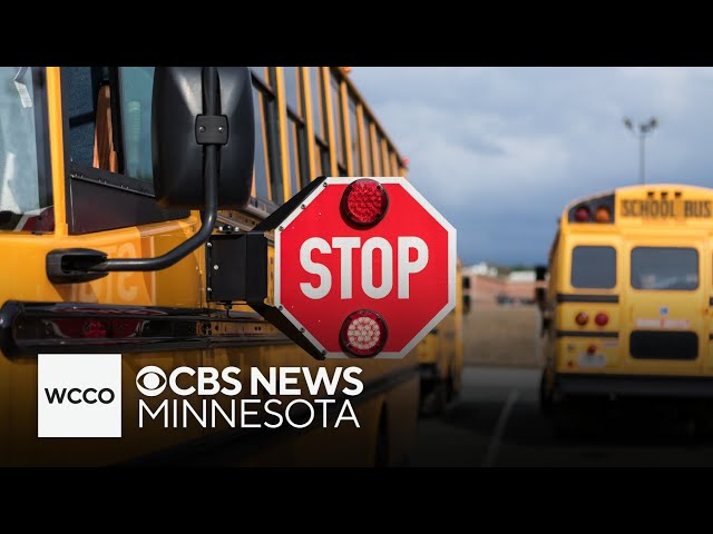 ⁣Check out the technology working to make school buses safer