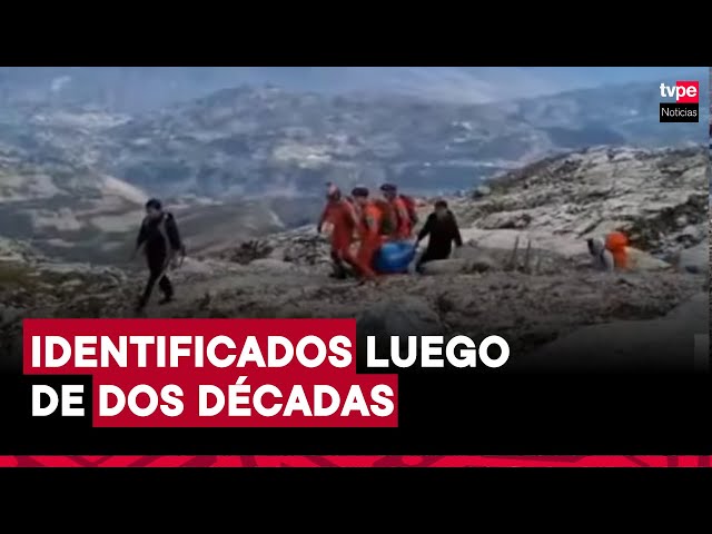 ⁣Áncash: identifican a guías desaparecidos hace más de 20 años en nevado Huascarán