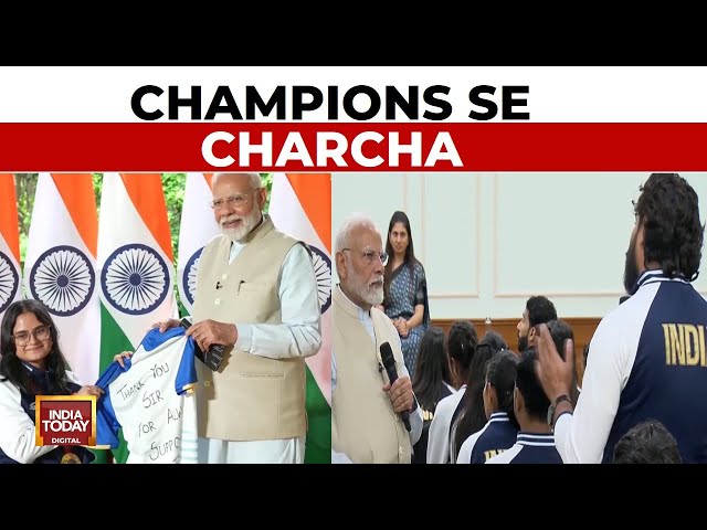 ⁣PM Modi Interacts With Paralympic Champions, Has A Wholesome Conversation | India Today News