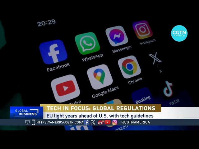 ⁣Global Business: Big Tech Faces Big Regulations