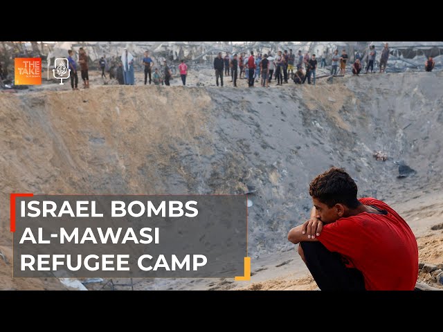 ⁣What the crater in al-Mawasi means for Israel’s war on Gaza | The Take