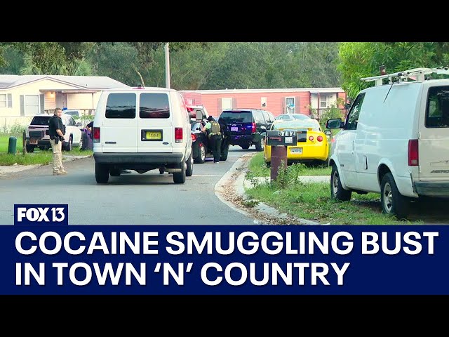 ⁣Cocaine smuggling ring busted