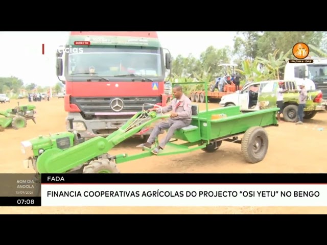 ⁣FADA financia cooperativas agrícolas do projecto "Osi Yetu" no Bengo