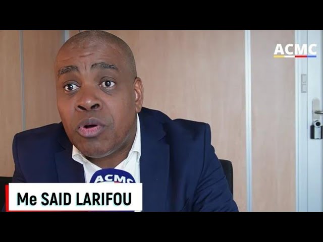 MESSAGE MUHIMU de maître SAID LARIFOU à la communauté comorienne