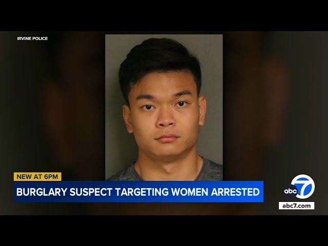 ⁣19-year-old broke into women's apartments in Irvine, stole their underwear, police say