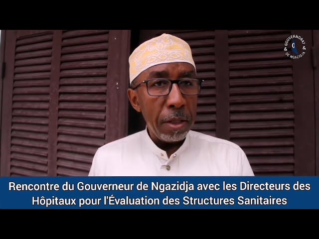 Ibrahim, a reçu ce jeudi 12 septembre 2024, les directeurs des hôpitaux de Ngazidja