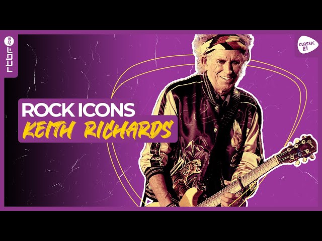 ⁣Keith Richards : l'âme rebelle des Rolling Stones - Rock Icons