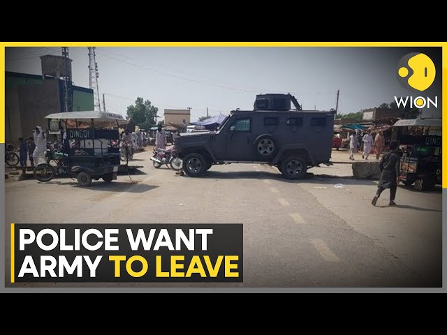 ⁣Police vs Army standoff in Northwest Pakistan | Latest News | WION