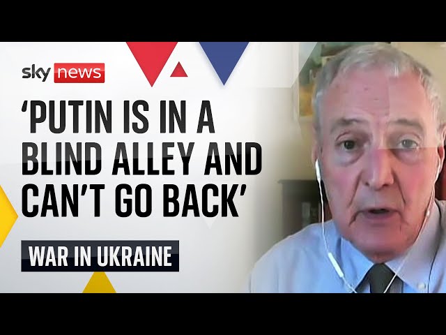 ⁣Putin has 'no option but to go forward' says military analyst Michael Clarke | Russia-Ukra