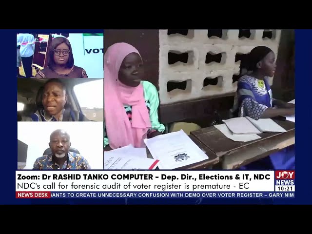 ⁣Election 2024: NDC's call for a forensic audit of voter's register is premature - EC | New