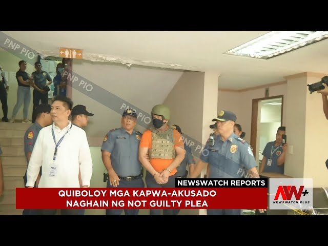 ⁣Quiboloy, mga kapwa-akusado naghain ng not guilty plea | NewsWatch Reports