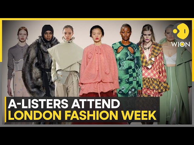 ⁣London fashion week shines bright as A-listers steal the spotlight | WION