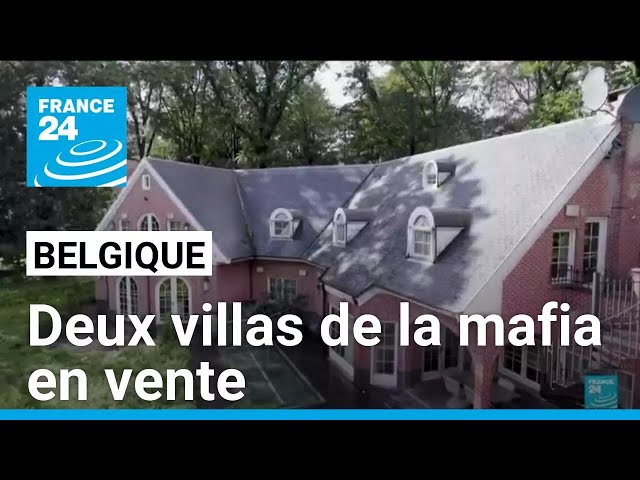 ⁣Belgique : deux villas de la mafia en vente • FRANCE 24