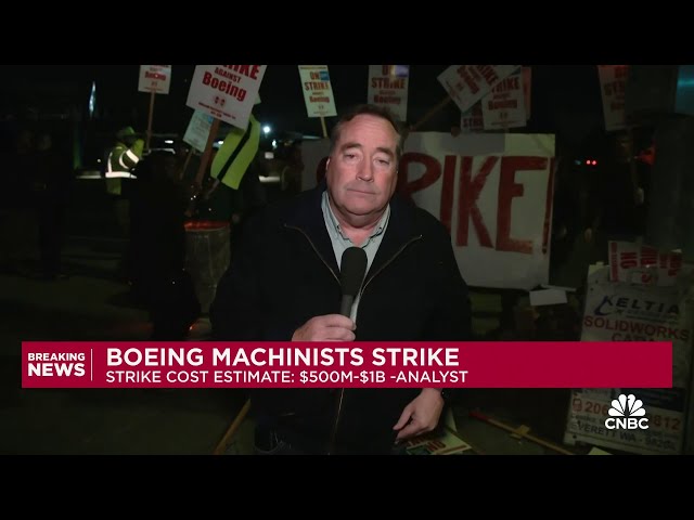 ⁣Boeing machinists go on strike: Here's what you need to know