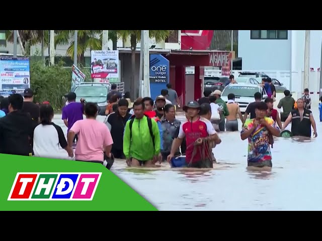 ⁣Siêu bão Yagi càn quét các nước Đông Nam Á | THDT